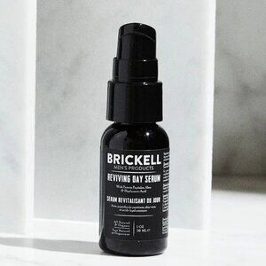 Brickell Reviving Day Serum for Men - 1 oz - Brand New